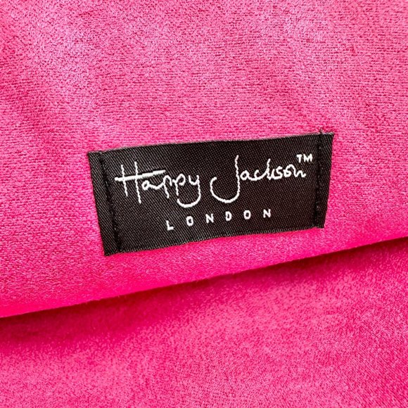 Happy Jackson Tablet Case Red Hello Beautiful Shiny Vinyl Padded Pink Inside NWT - Picture 11 of 14